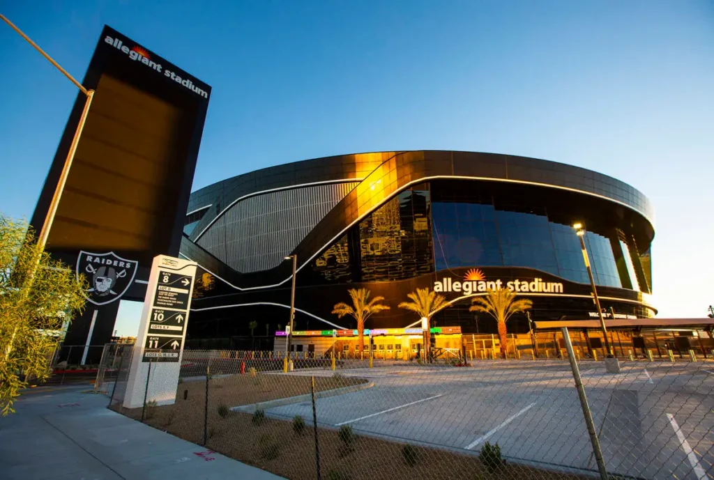 Allegiant Stadium Exterior