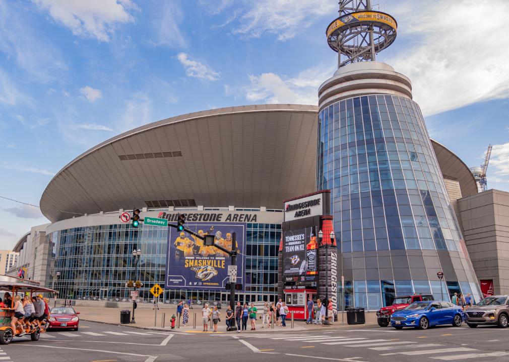 Bridgestone Arena, Home to the Nashville Predators